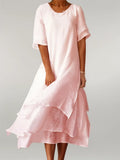 Elegantes Langkleid mit fließender Passform – Mirella