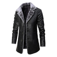 Herren Winterjacke Warm Gefüttert Alltagstauglich Robust - Leon