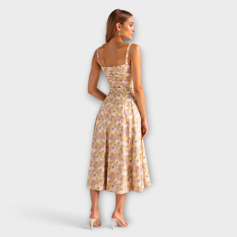 Korsett Midikleid für elegante Anlässe – Sophie