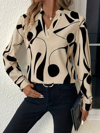 Elegante Baumwoll-Bluse für Damen – Estelle