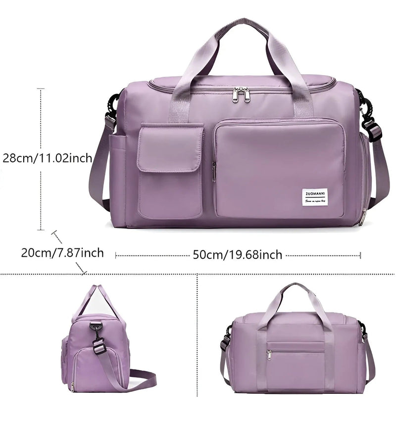 Reisetasche Wasserdicht mit Schuhfach Sporttasche Unisex – Travelo