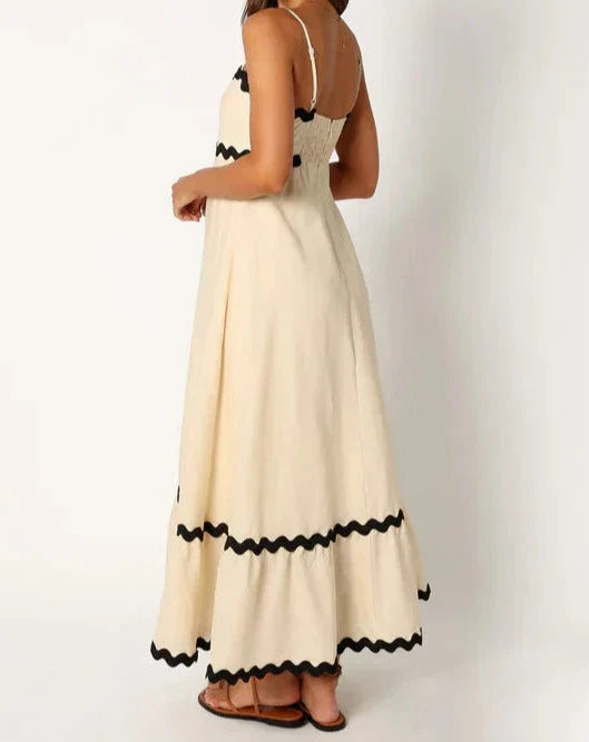 Luftiges Sommer-Maxikleid für Damen mit Komfort – Lenora