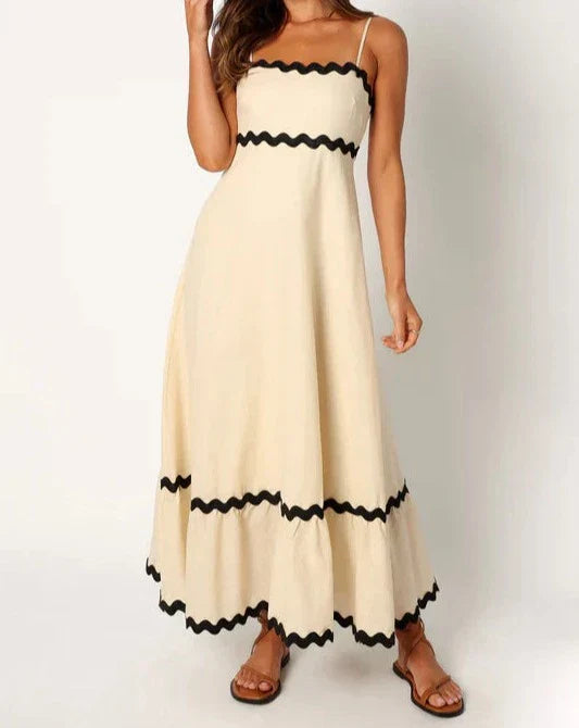 Luftiges Sommer-Maxikleid für Damen mit Komfort – Lenora