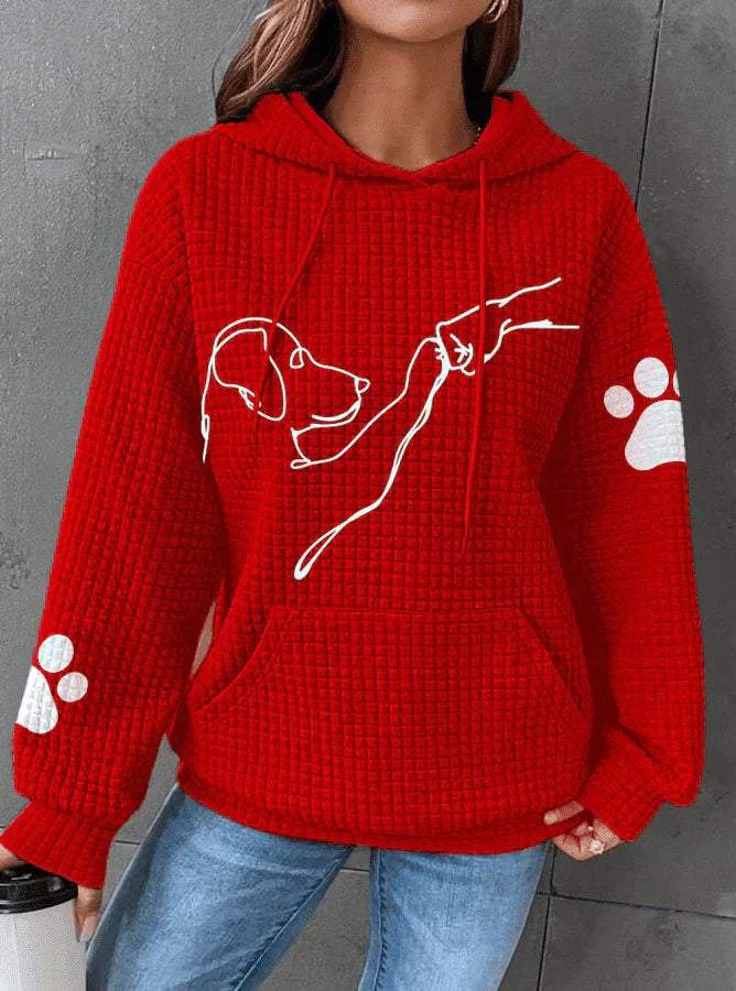 Kuscheliger Kapuzenpullover für Damen – Brigitta