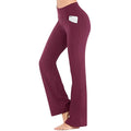 Bequeme Damen-Yoga-Hose mit Flared-Schnitt – Selina
