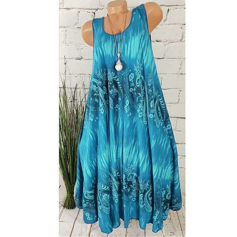 Luftiges Sommerkleid in Übergröße – Emilia