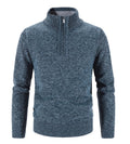 Stilvoller Herrenpullover mit Halbem Reißverschluss – SummitCraft