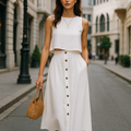 Ärmelloses Damenkleid für den Sommer – Elena