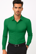 Schwarzes Herrenhemd Slim Fit für elegante Anlässe – Isidor