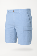 Leinenshorts Herren Weiß Sommerlook leicht – Matteo