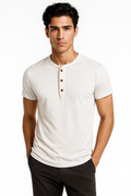 T-Shirt Herren Klassisch Baumwolle Bequem Basic – Eckhard