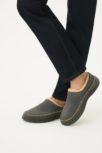 Slip-On Hausschuhe für Herren aus atmungsaktivem Stoff – Slof