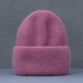 Damen Wintermütze Echtfell Elegant Warm Dehnbar - Brianna