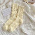 Flauschige Vintage-Trachtensocken für Zuhause – Luisa