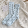 Flauschige Vintage-Trachtensocken für Zuhause – Luisa