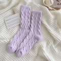 Flauschige Vintage-Trachtensocken für Zuhause – Luisa