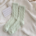 Flauschige Vintage-Trachtensocken für Zuhause – Luisa