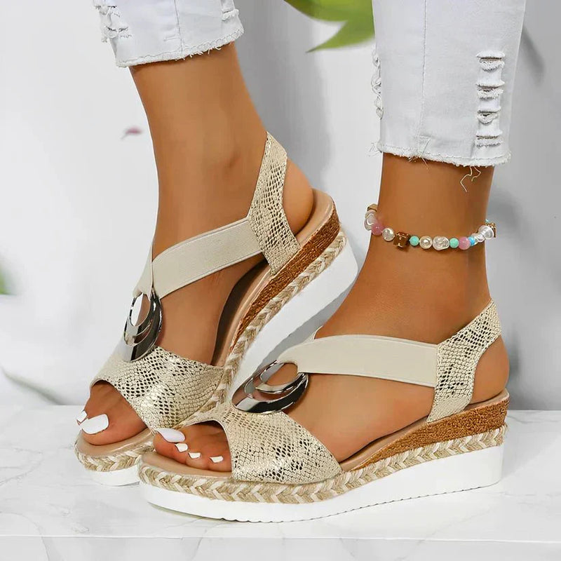 Bequeme Damen Sandalen mit Stability+ Ferse – Elenara