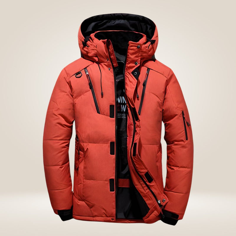 Warme Winterjacke für Männer, wasser- und winddicht – Alfons