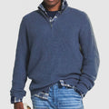 Warmer Winterpullover mit Reißverschlusskragen für Herren – Gustav