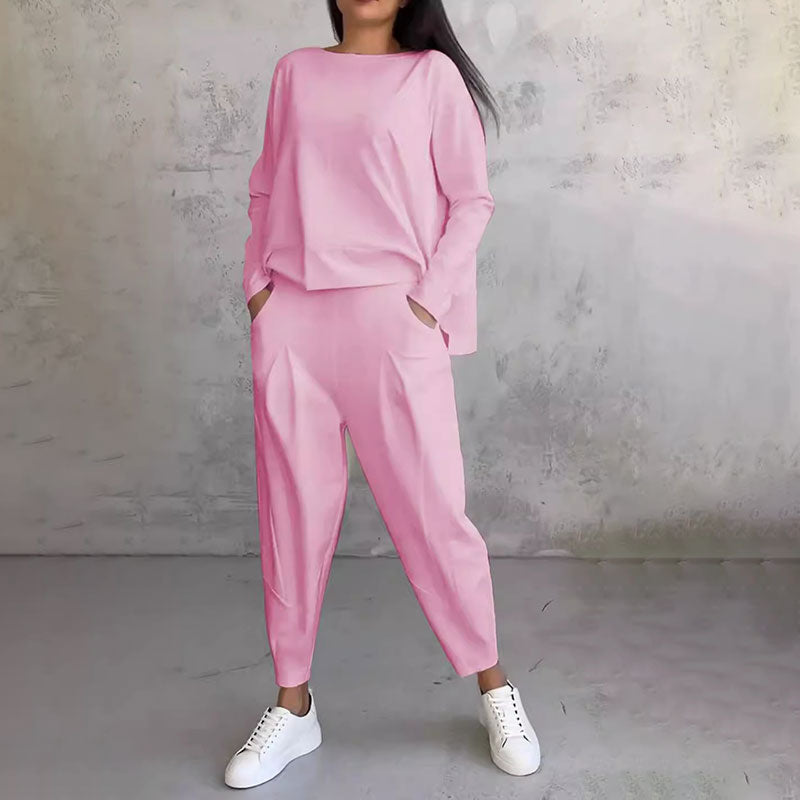 Elegantes zweiteiliges Freizeit-Outfit für Damen – Emilie