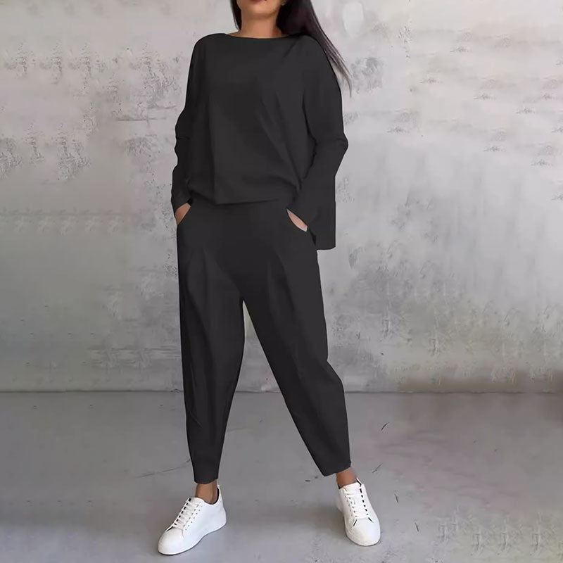 Elegantes zweiteiliges Freizeit-Outfit für Damen – Emilie