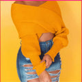 Strickpullover mit Ärmeln für Damen – Gretchen