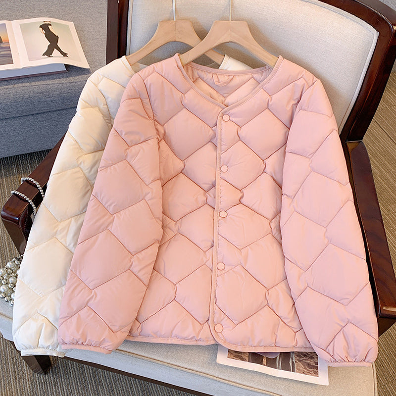 Steppjacke Damen mit Knopfleiste – Amara