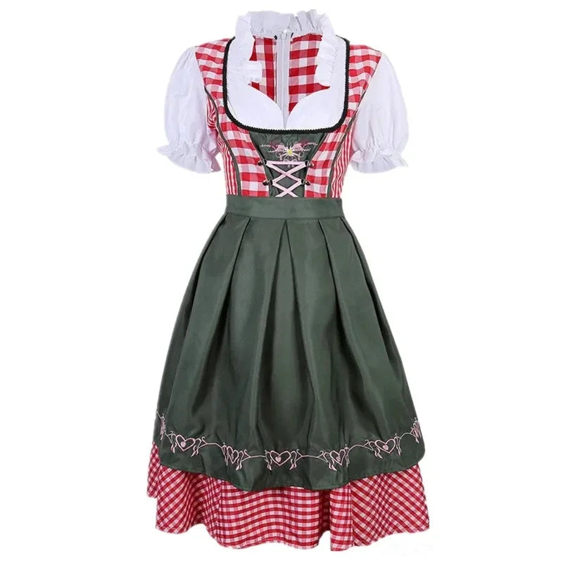 Bayerisches Dirndlkleid mit Schürze für Damen – Theresa