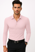 Schwarzes Herrenhemd Slim Fit für elegante Anlässe – Isidor