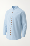 Sommerhemd Herren Leinen Langarm – Elegantes Freizeitshirt von Lenz