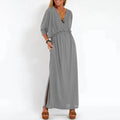 Langkleid Damen mit eleganter Passform Look – Alvanya