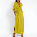 Langkleid Damen mit eleganter Passform Look – Alvanya