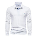 Klassiek Heren Poloshirt met Lange Mouwen - Felix