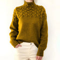 Damen Strickpullover elegant warm weich geschnitten – Callie