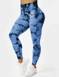 Damen-Sportleggings mit Tie-Dye Muster & High Waist – Mira