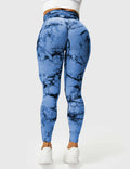 Damen-Sportleggings mit Tie-Dye Muster & High Waist – Mira