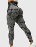 Damen-Sportleggings mit Tie-Dye Muster & High Waist – Mira
