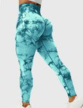 Damen-Sportleggings mit Tie-Dye Muster & High Waist – Mira