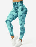 Damen-Sportleggings mit Tie-Dye Muster & High Waist – Mira