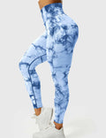 Damen-Sportleggings mit Tie-Dye Muster & High Waist – Mira
