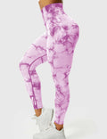 Damen-Sportleggings mit Tie-Dye Muster & High Waist – Mira