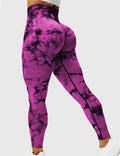 Damen-Sportleggings mit Tie-Dye Muster & High Waist – Mira