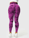 Damen-Sportleggings mit Tie-Dye Muster & High Waist – Mira