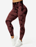 Damen-Sportleggings mit Tie-Dye Muster & High Waist – Mira