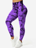 Damen-Sportleggings mit Tie-Dye Muster & High Waist – Mira