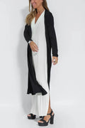 Damen Langarmkleid Elegant Figurbetont Alltag – Serelina