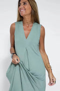 Damen Langarmkleid Elegant Figurbetont Alltag – Serelina