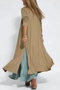 Damen Langarmkleid Elegant Figurbetont Alltag – Serelina