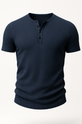Henley-Shirt für Herren – Kurzarm, Sommer, Bequem & Elegant | Hansel